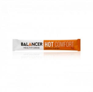 BALANCER HOT COMFORT Напиток со вкусом Малина-имбирь, 10 стиков